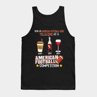 American Football Mom At A American Football Competition Tank Top